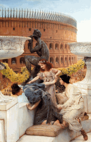 Alma-Tadema,_Lawrence_-_The_Colosseum_-_1896